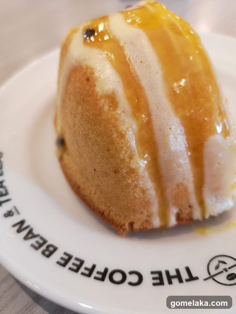 Dessert on a plate