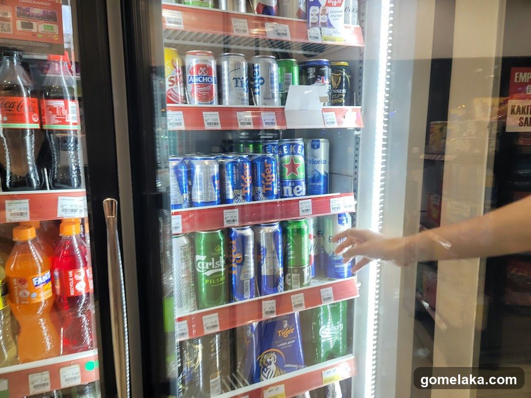 Refrigerated Beverage Display