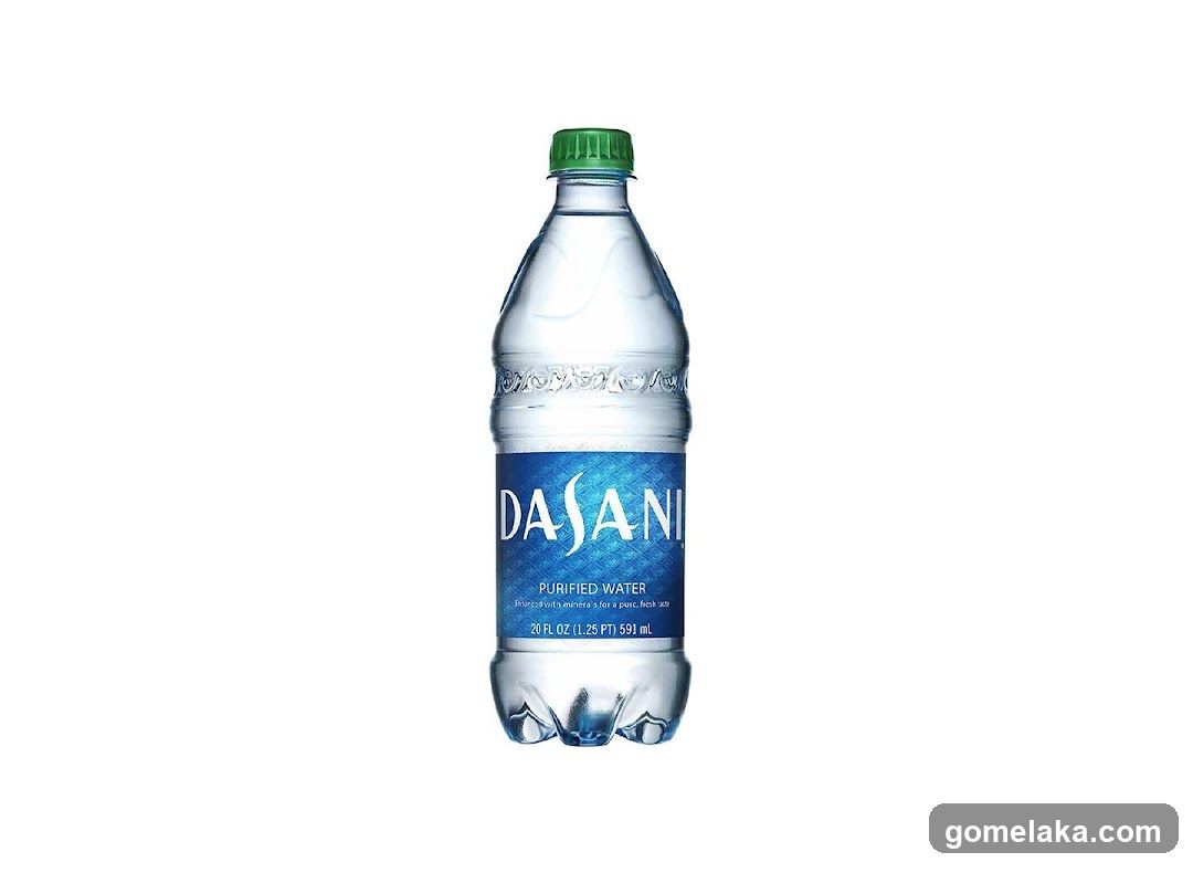 Dasani Purified Water Bottle