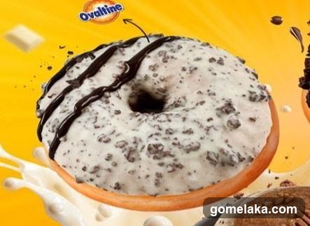Ovaltine Donut Advertisement