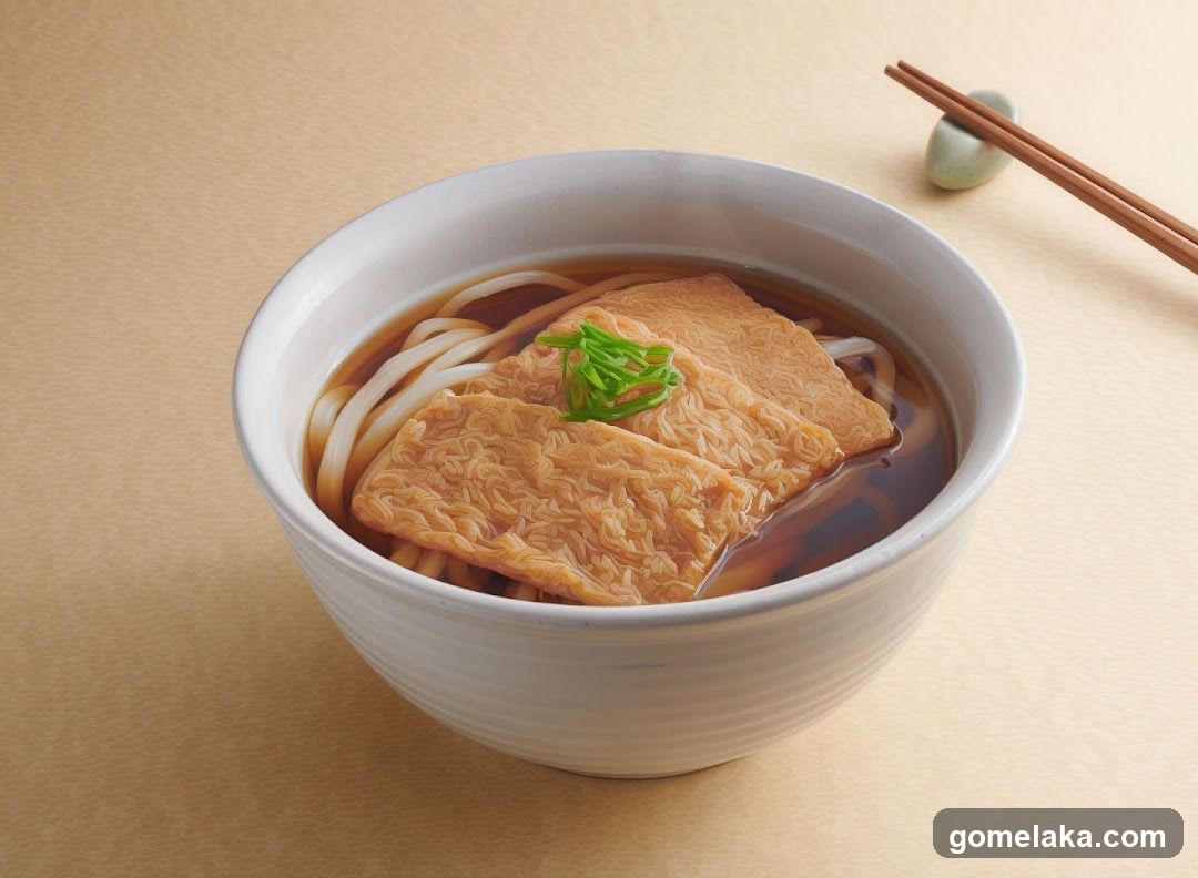 Udon Noodles with Fried Tofu