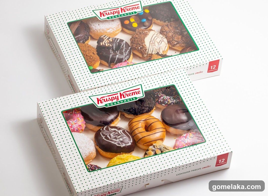 Krispy Kreme Doughnuts Boxes