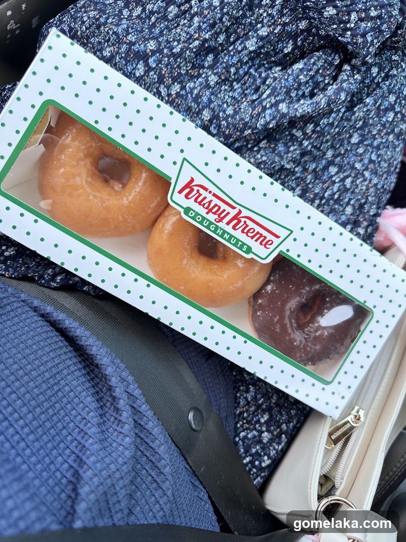 Krispy Kreme Donuts Box