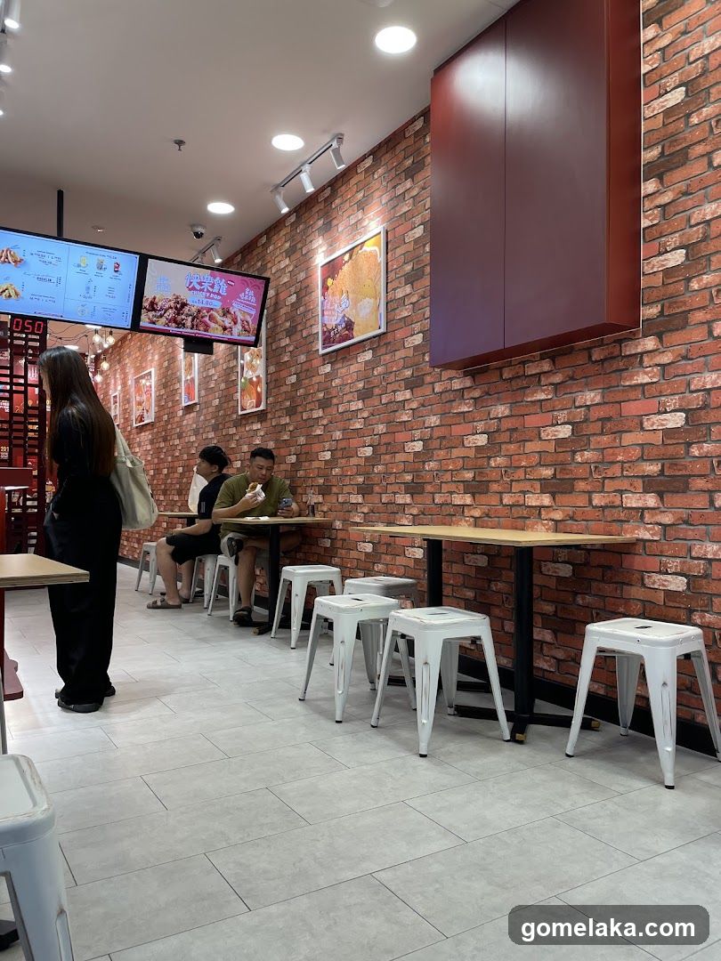 Restaurant Interior with Menu Boards