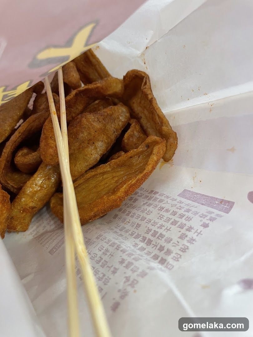Fried Food in Bag