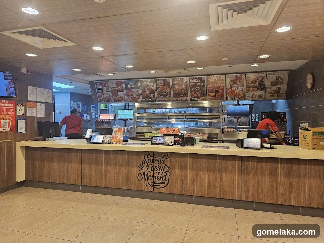 Restaurant Interior Counter Area