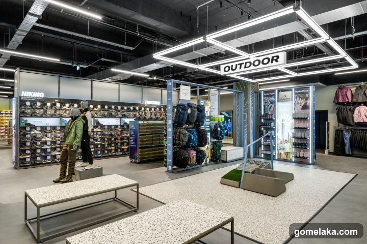 Outdoor Gear Store Interior