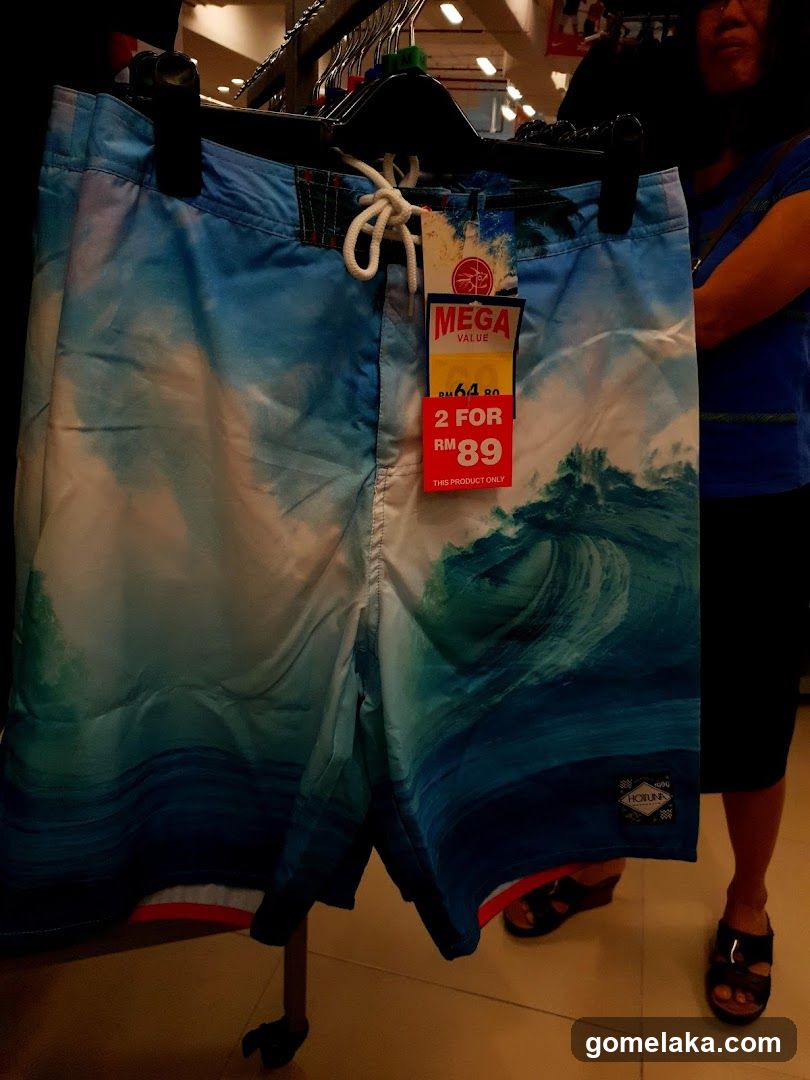 Swim Shorts on Display