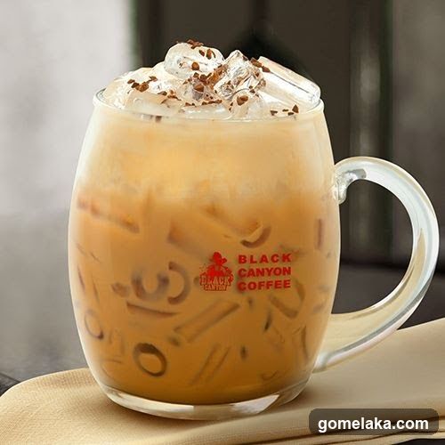 Iced Coffee with Black Canyon Coffee Logo