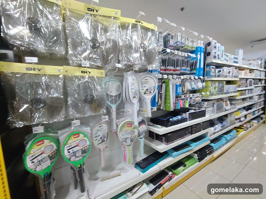 Store Aisles with Various Products