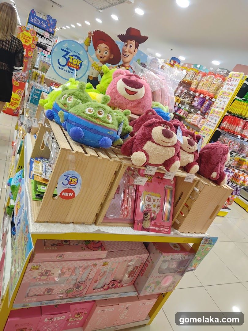 Toy Story Merchandise Display