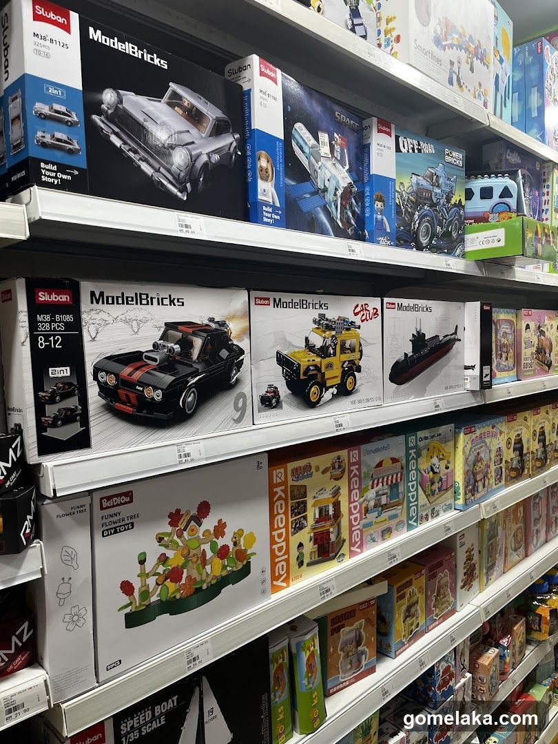 Toy Store Shelves