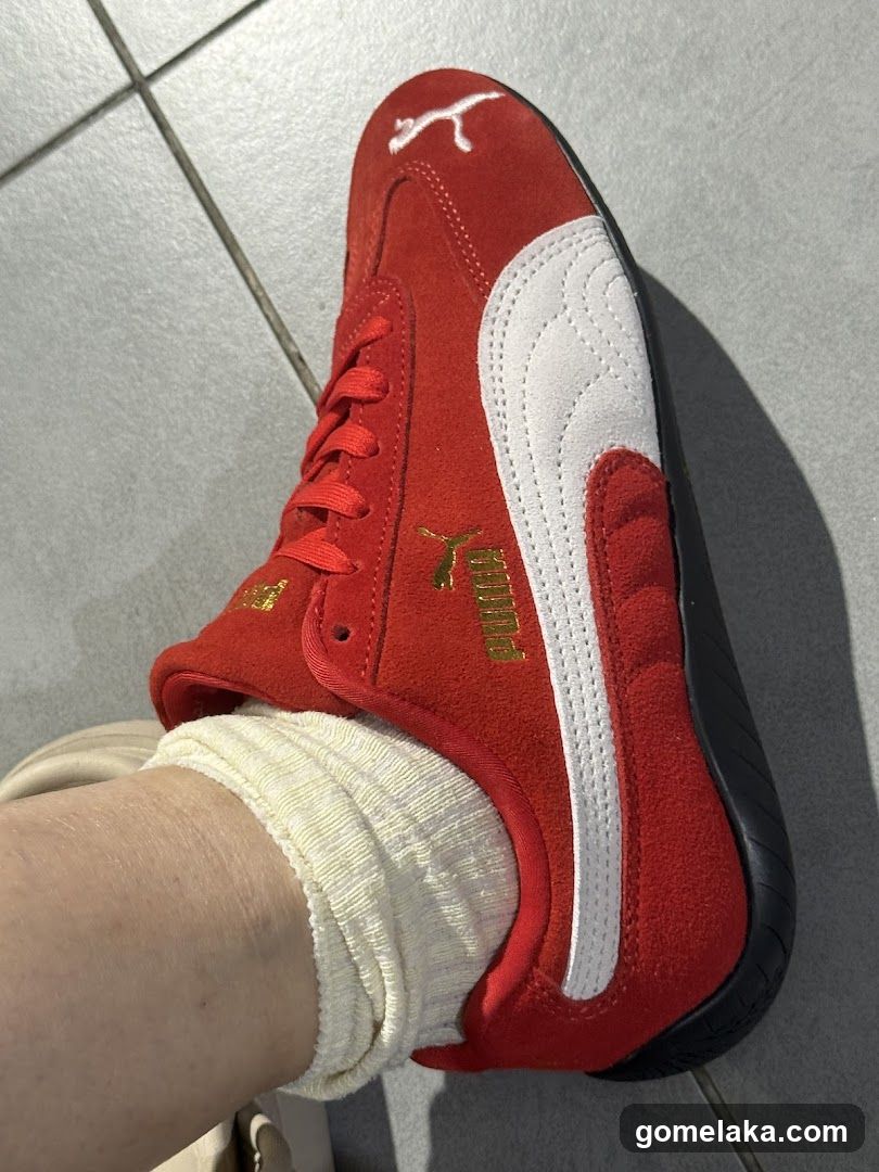 Red Puma Sneakers