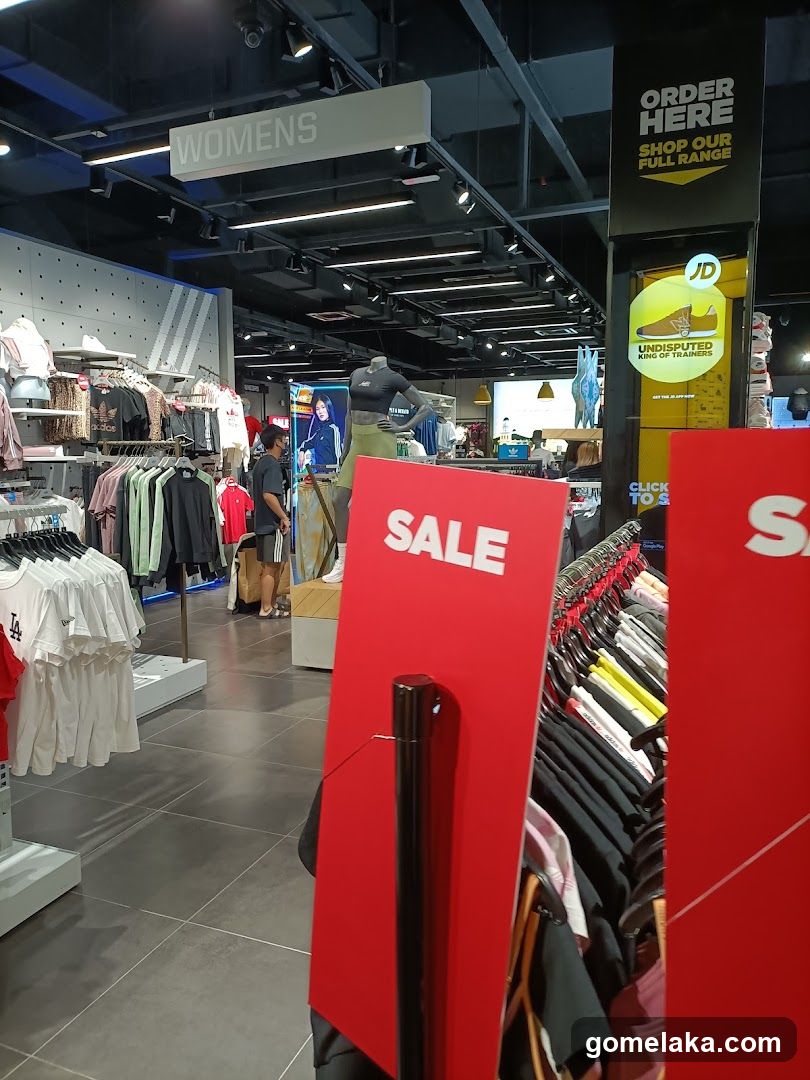 JD Sports Store Interior