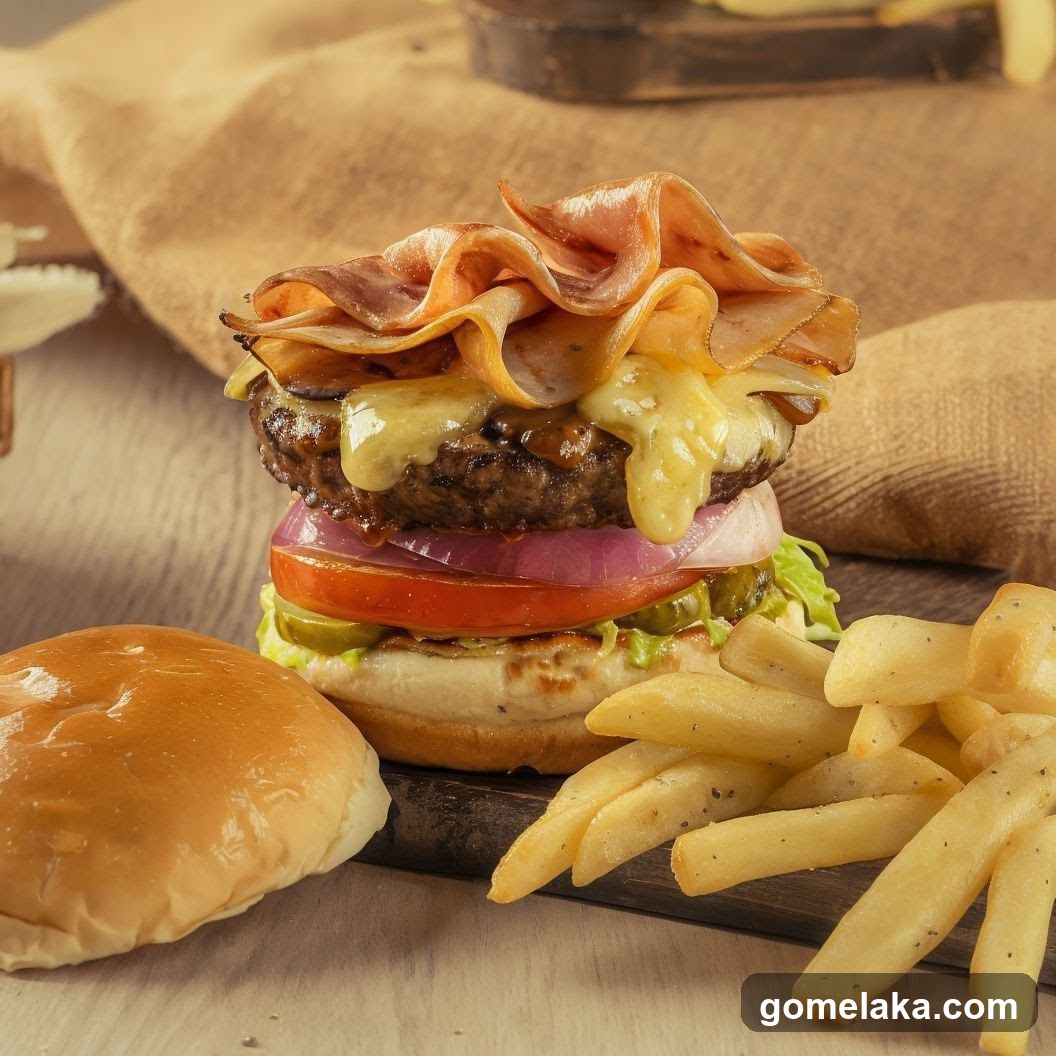 Burger and Fries