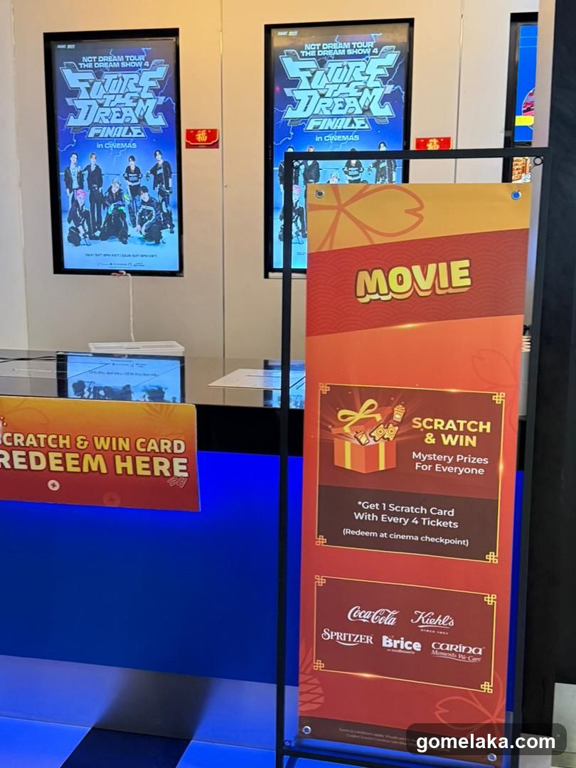 Cinema Scratch & Win Promotion