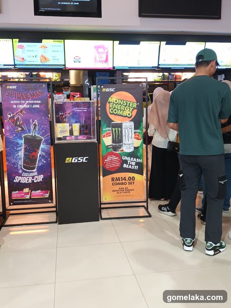 Cinema Food & Beverage Counter Area