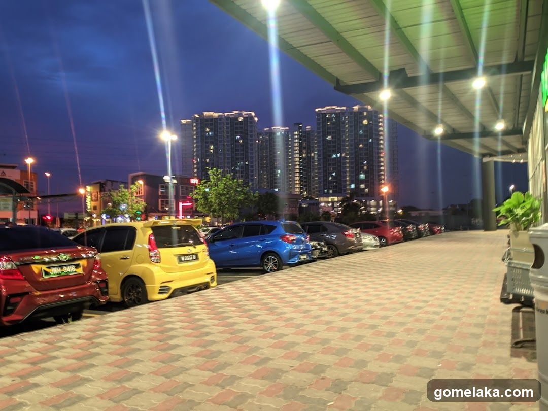 Parking Area at Night