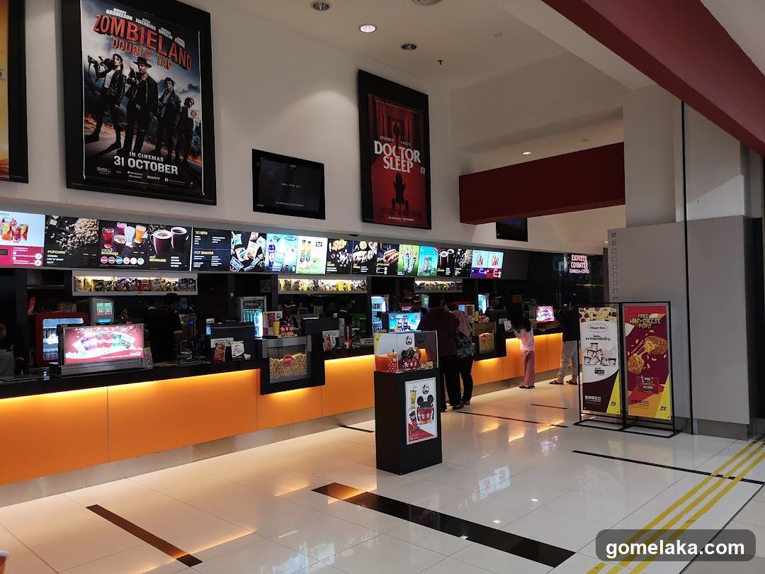 Cinema Food & Beverage Counter Area