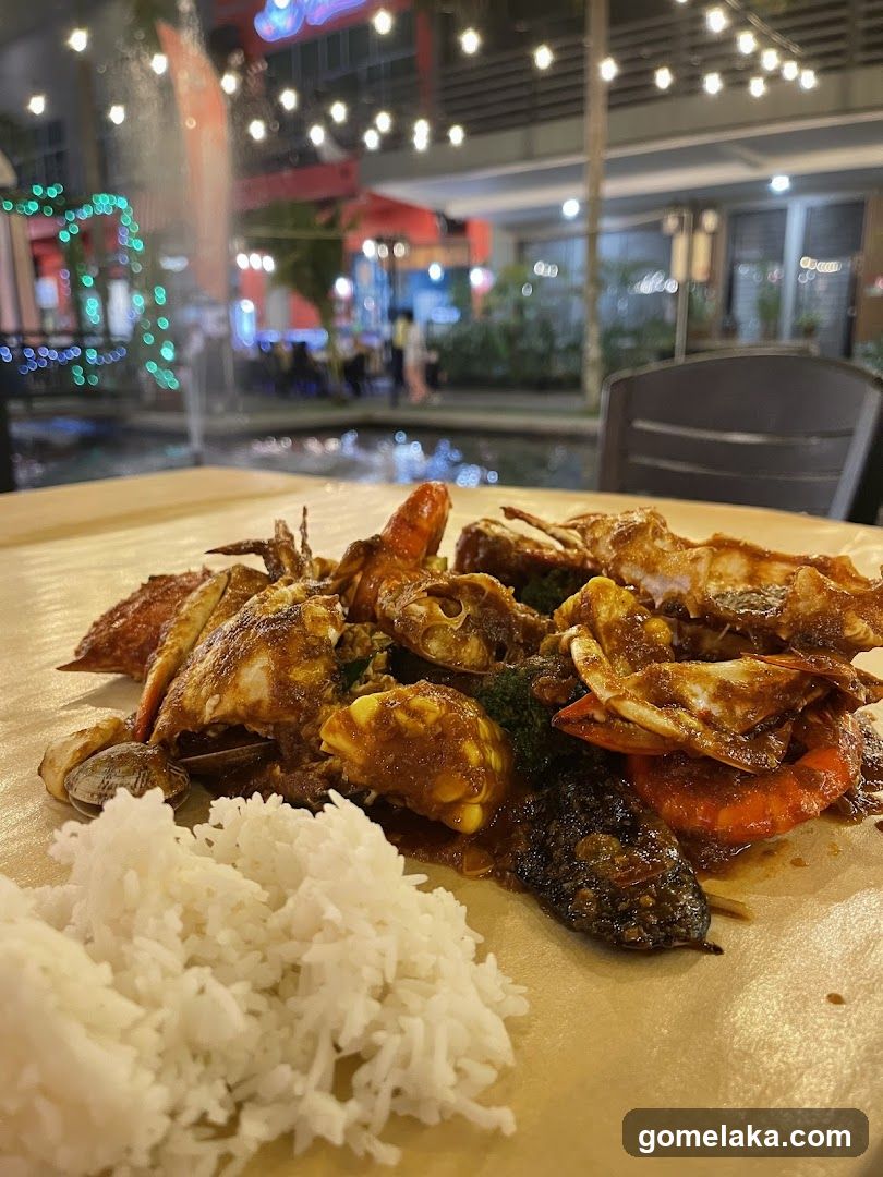 Dinner Plate at Outdoor Dining Area