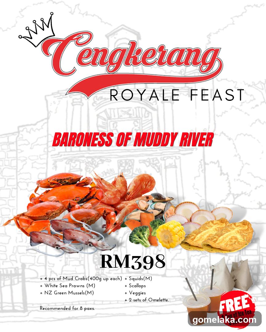 Cengkerang Royale Feast Advertisement