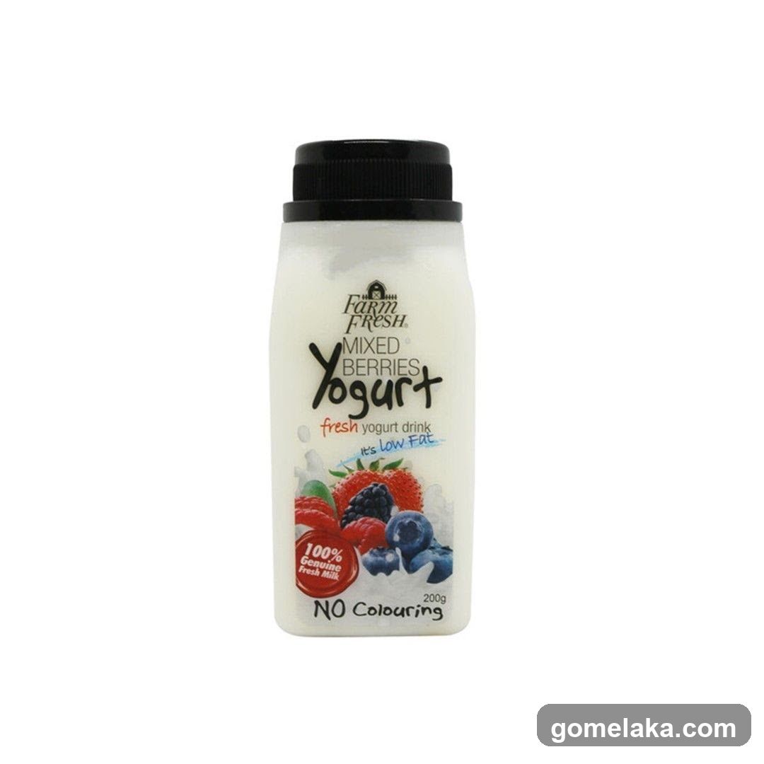 Farm Fresh Mixed Berries Yogurt Drink