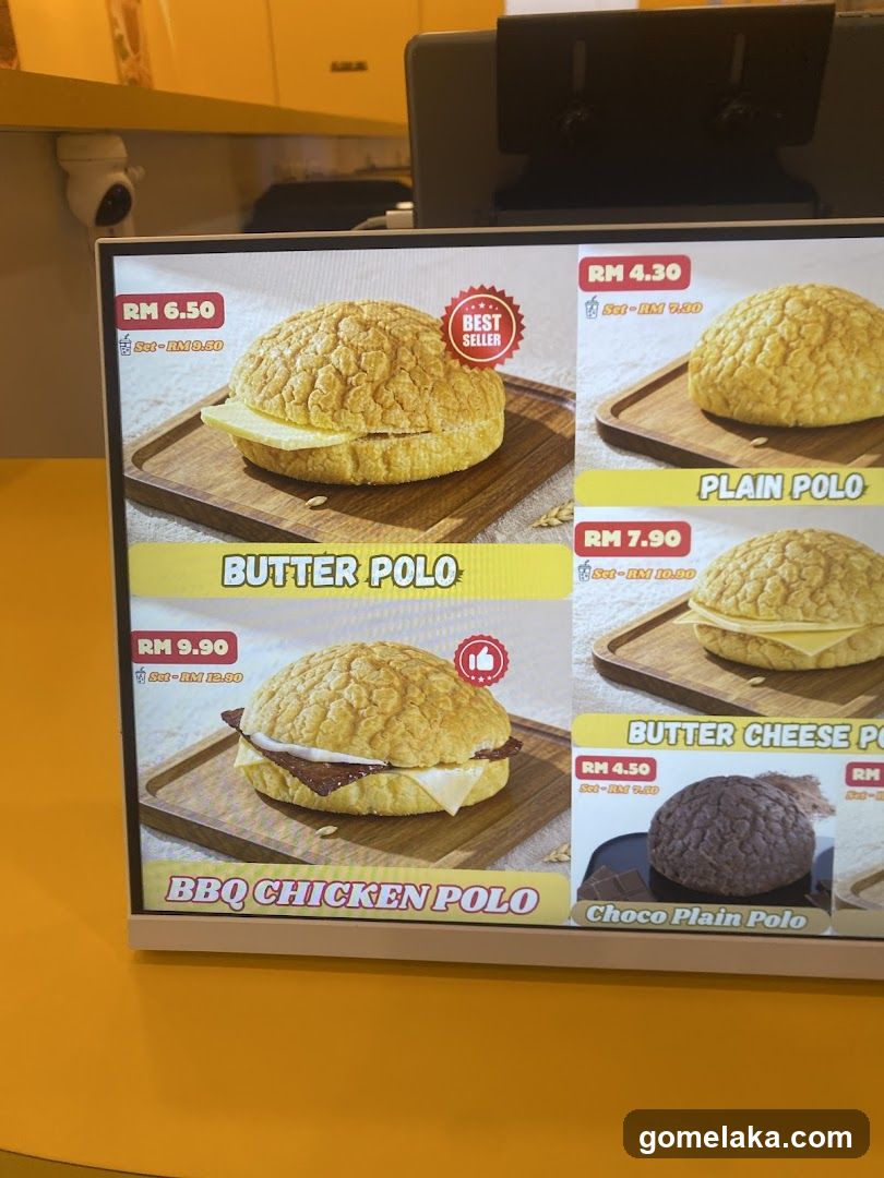 Polo Sandwich Menu