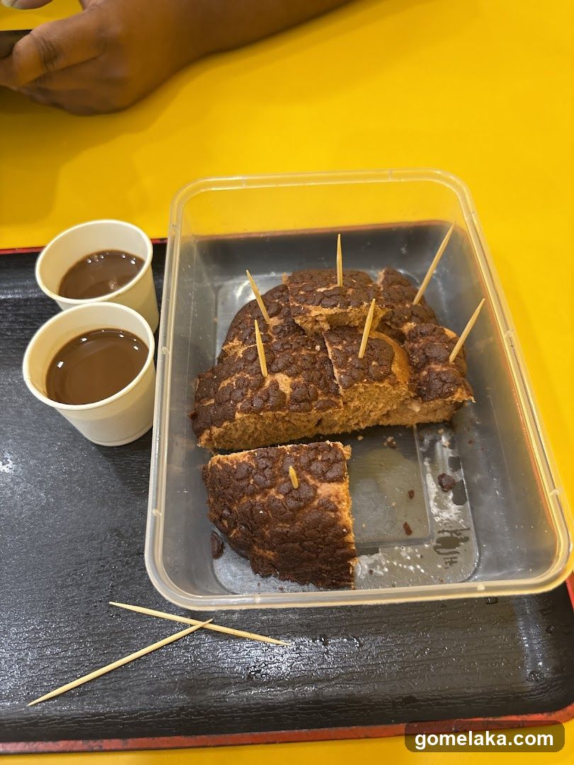 Food on tray