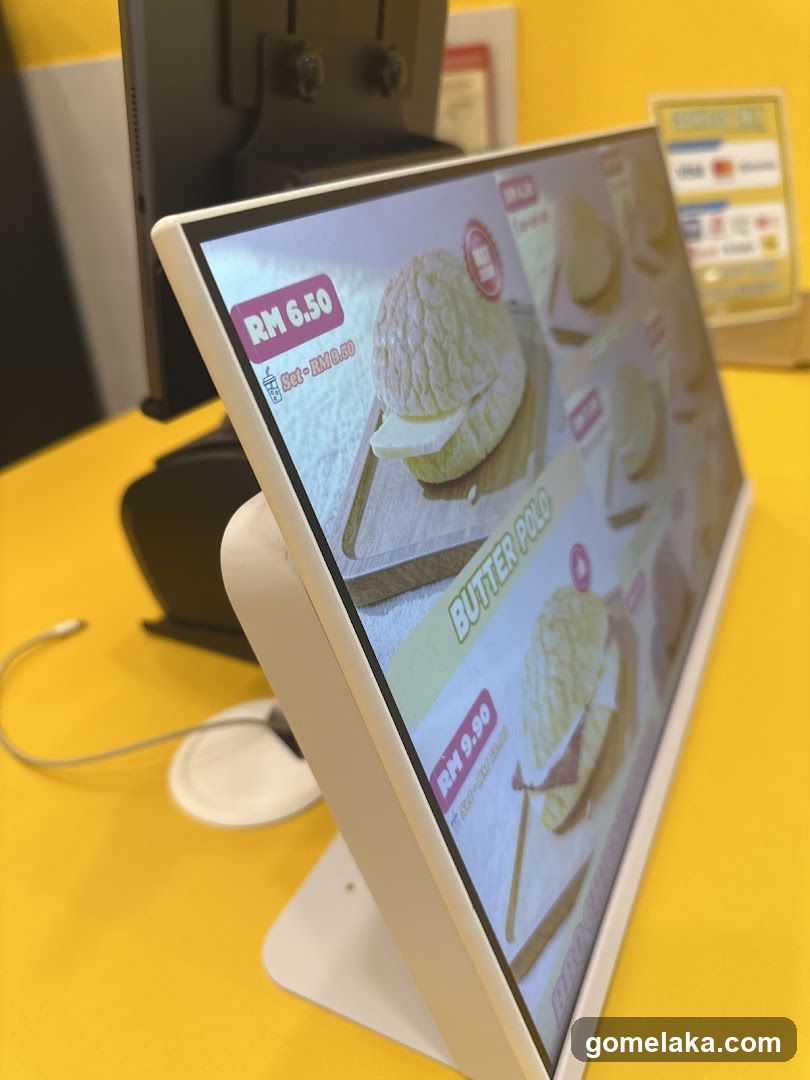 Butter Polo Menu Display