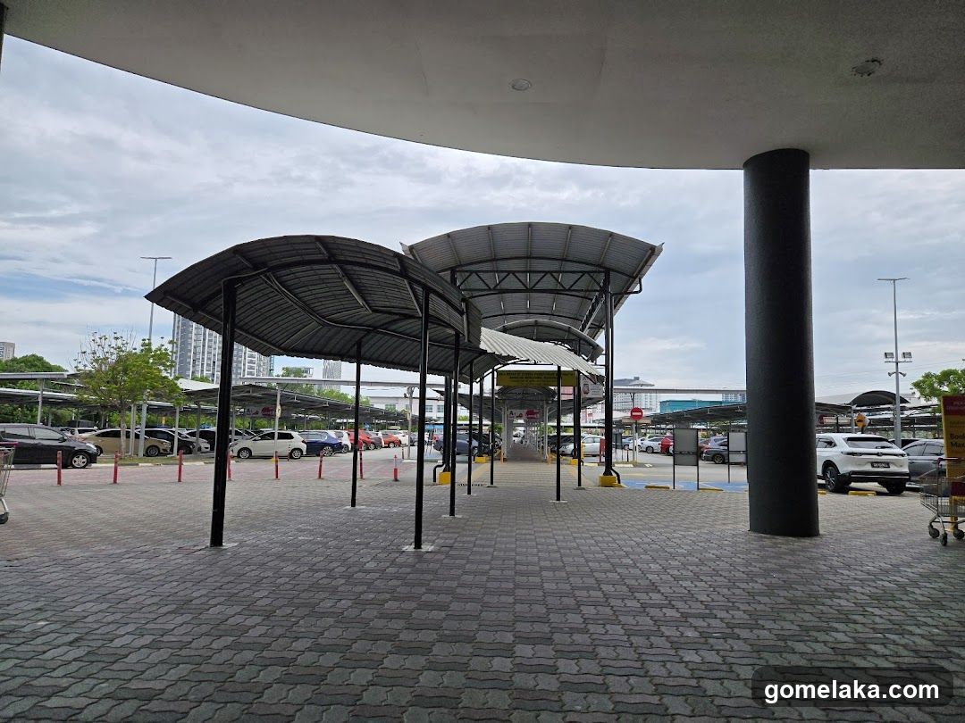 Parking Area Entrance