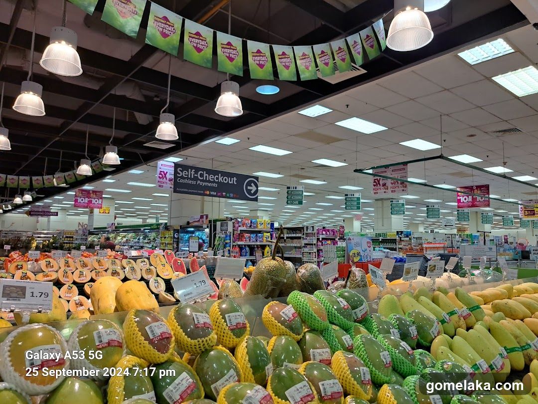 Supermarket Interior - Produce Section