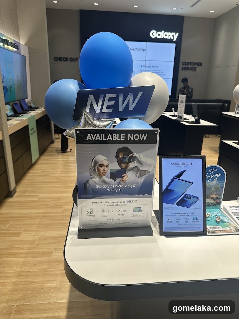 Samsung Store Interior