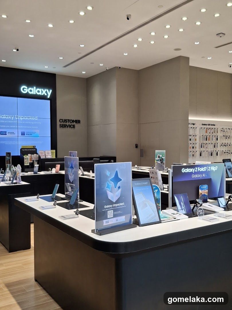 Galaxy Store Interior