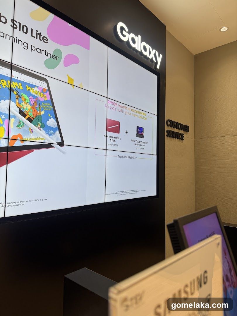 Samsung Store Interior