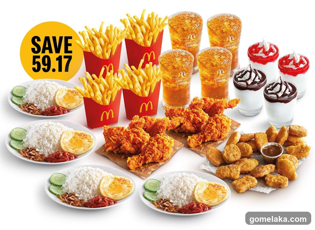 McDonald's Food Display