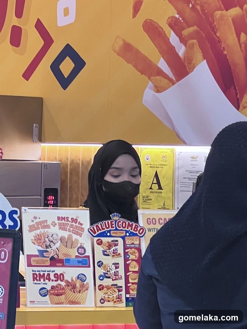 Fast Food Counter Interior