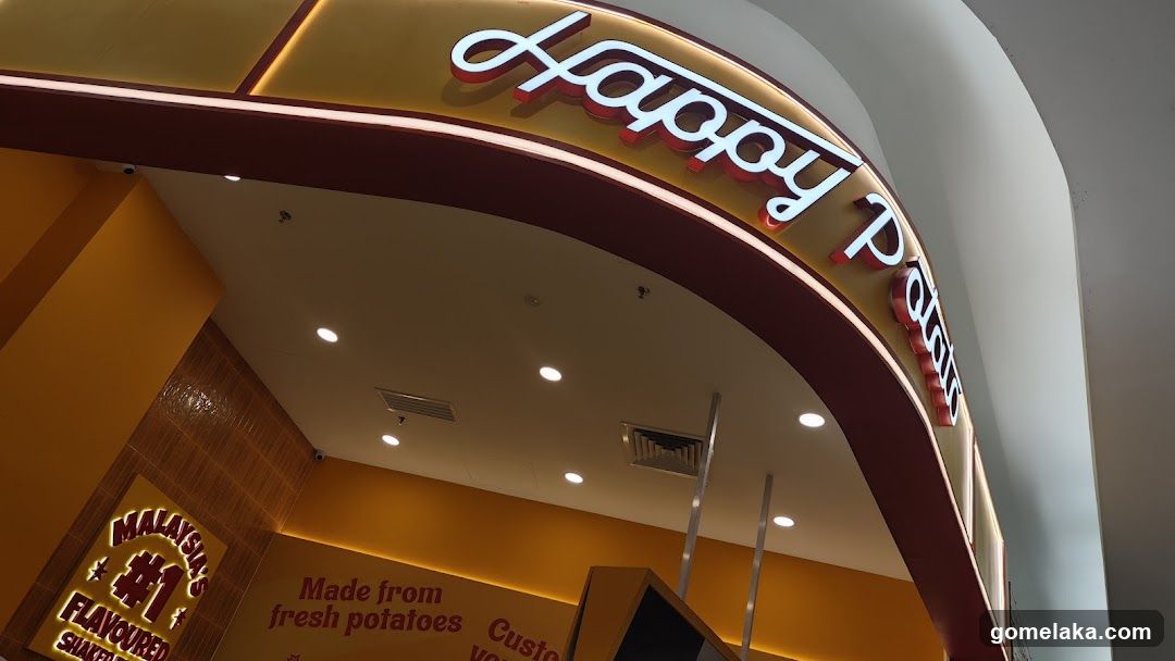 Happy Potatoes storefront interior view