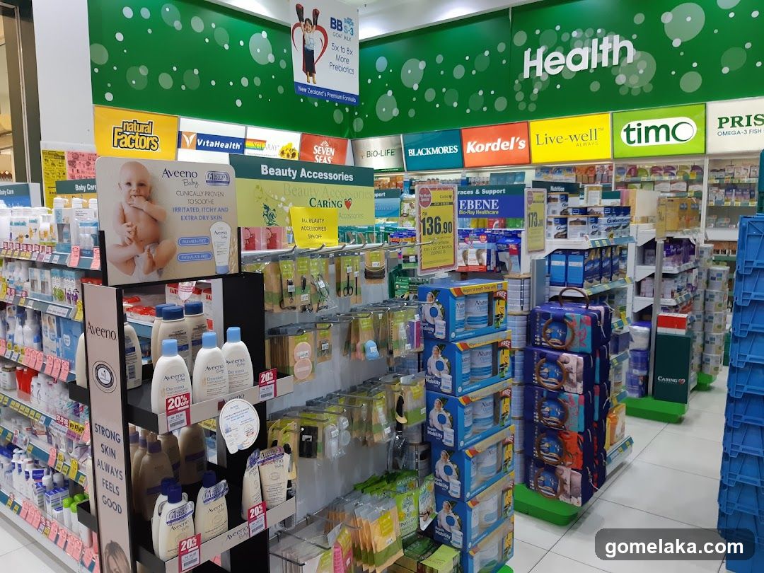 Health & Beauty Section Interior