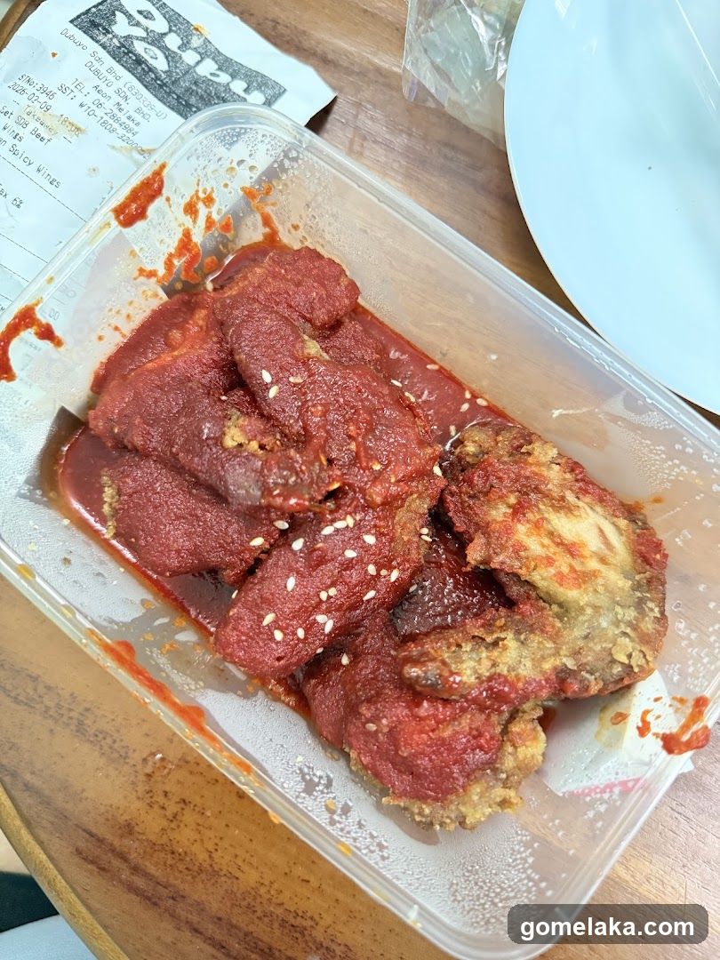 Food in plastic container