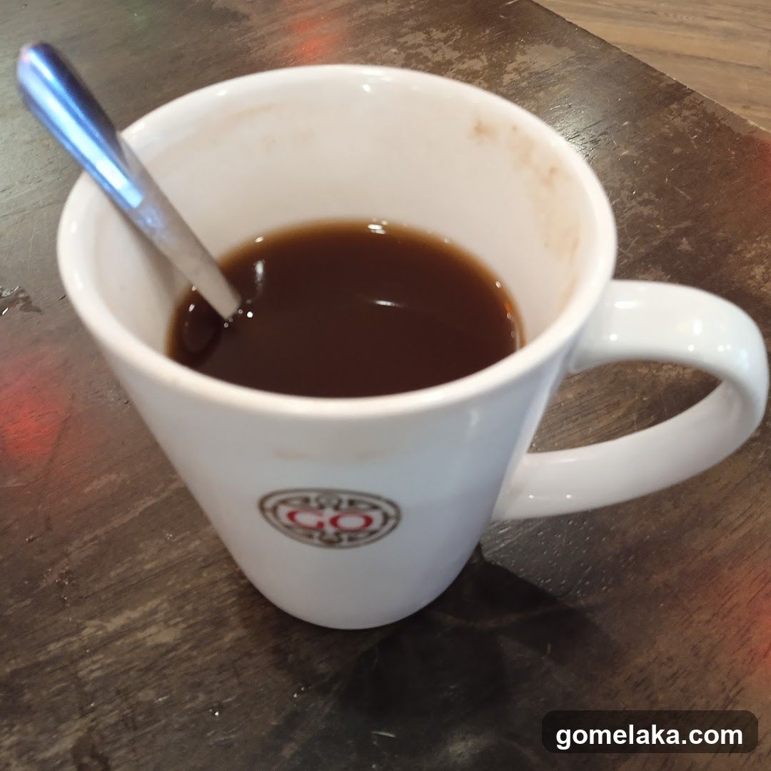 Coffee Cup on Wooden Table
