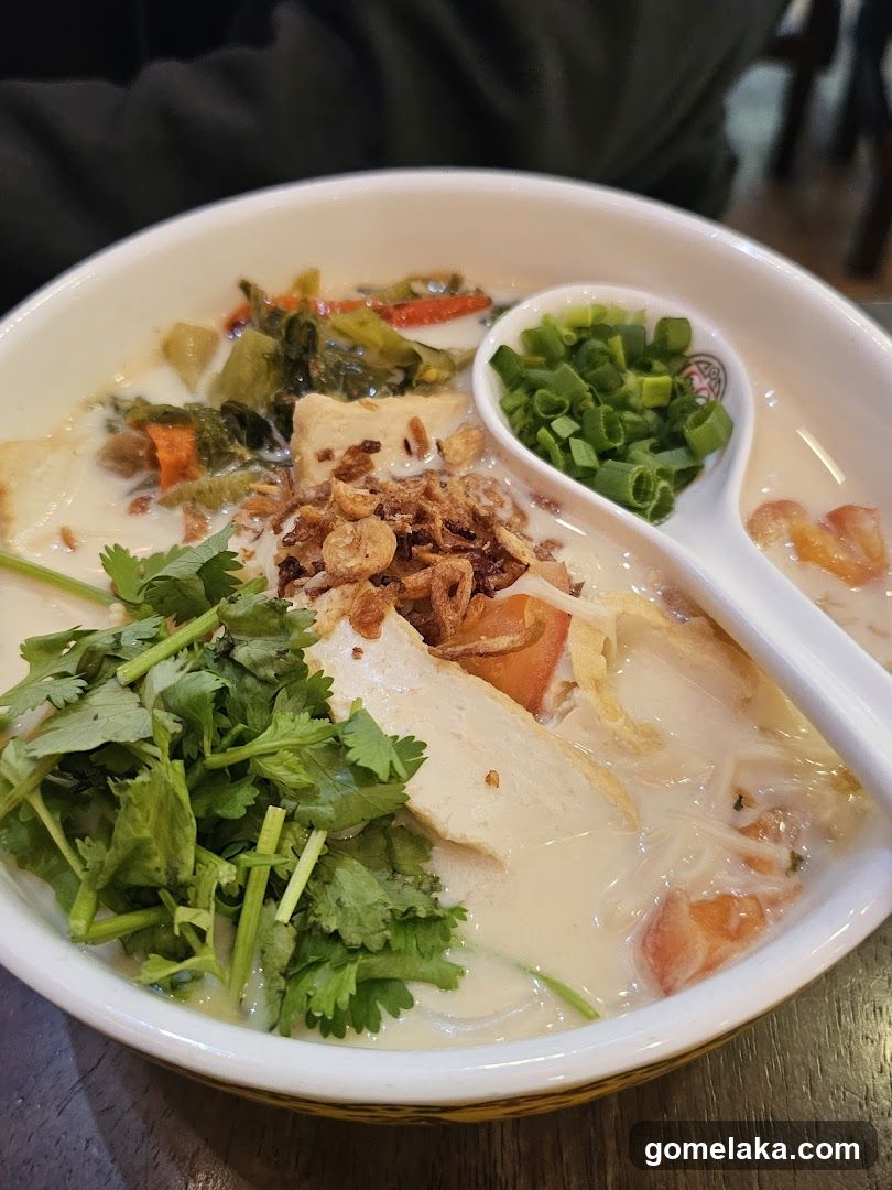 Close-up of a bowl of soup