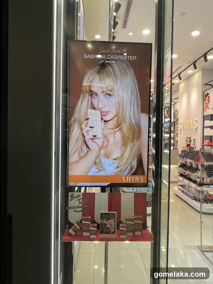 Shins Storefront Display