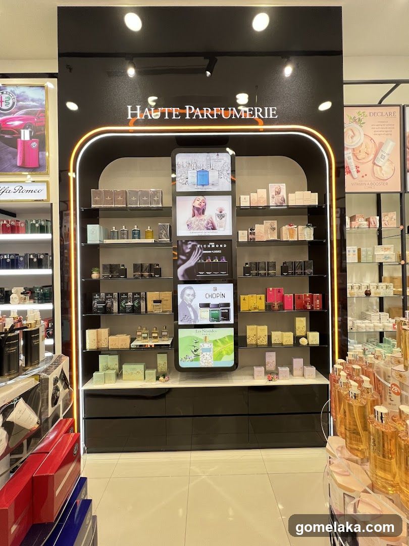 Haute Parfumerie Store Display