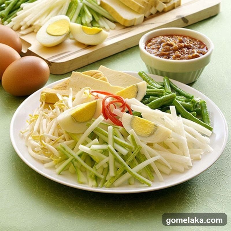 Salad with Eggs and Vegetables