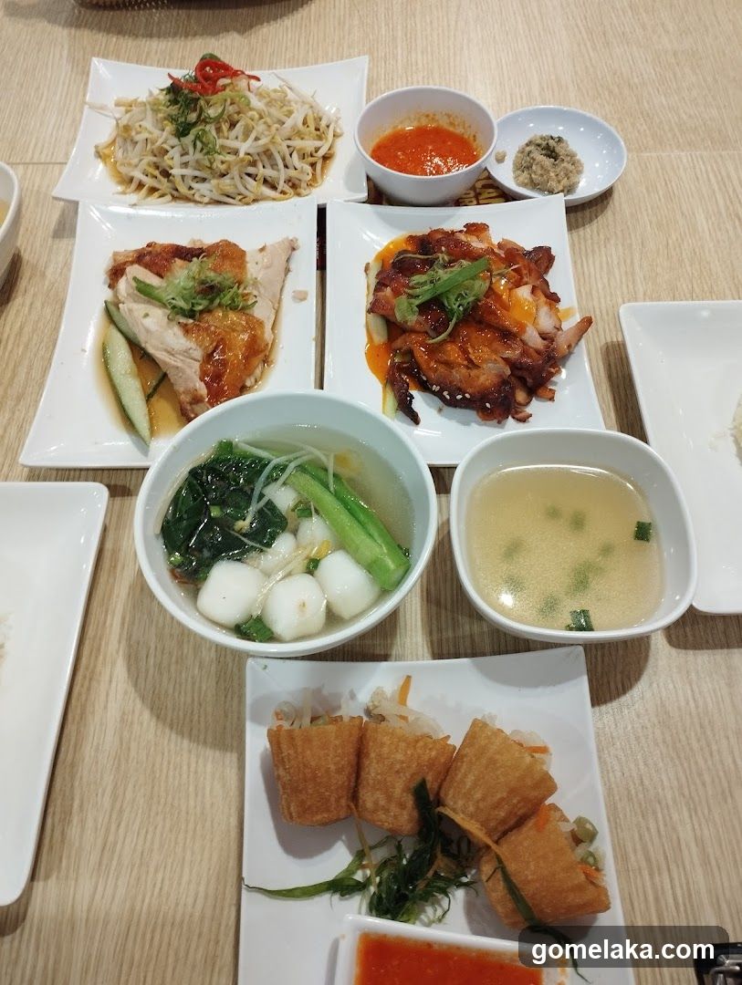 Table of Food Items