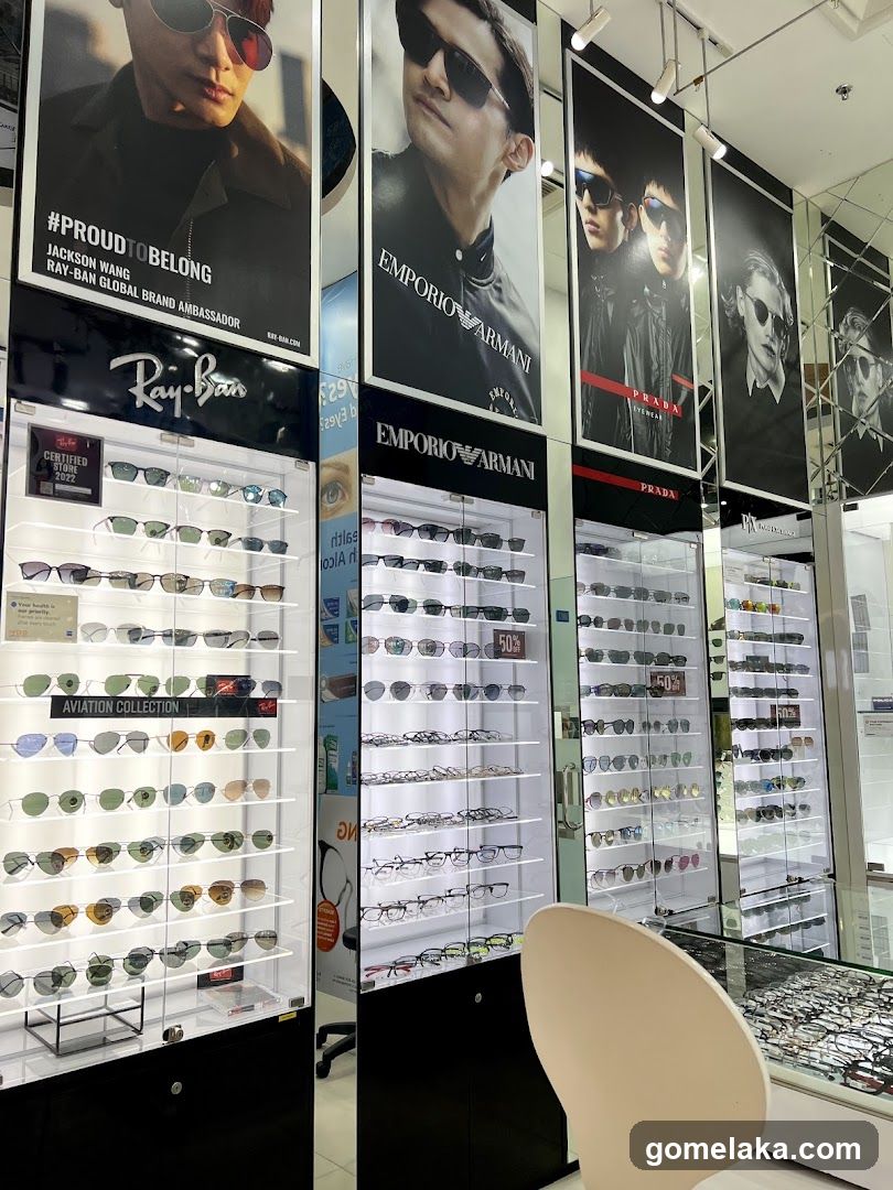 Sunglasses Store Interior