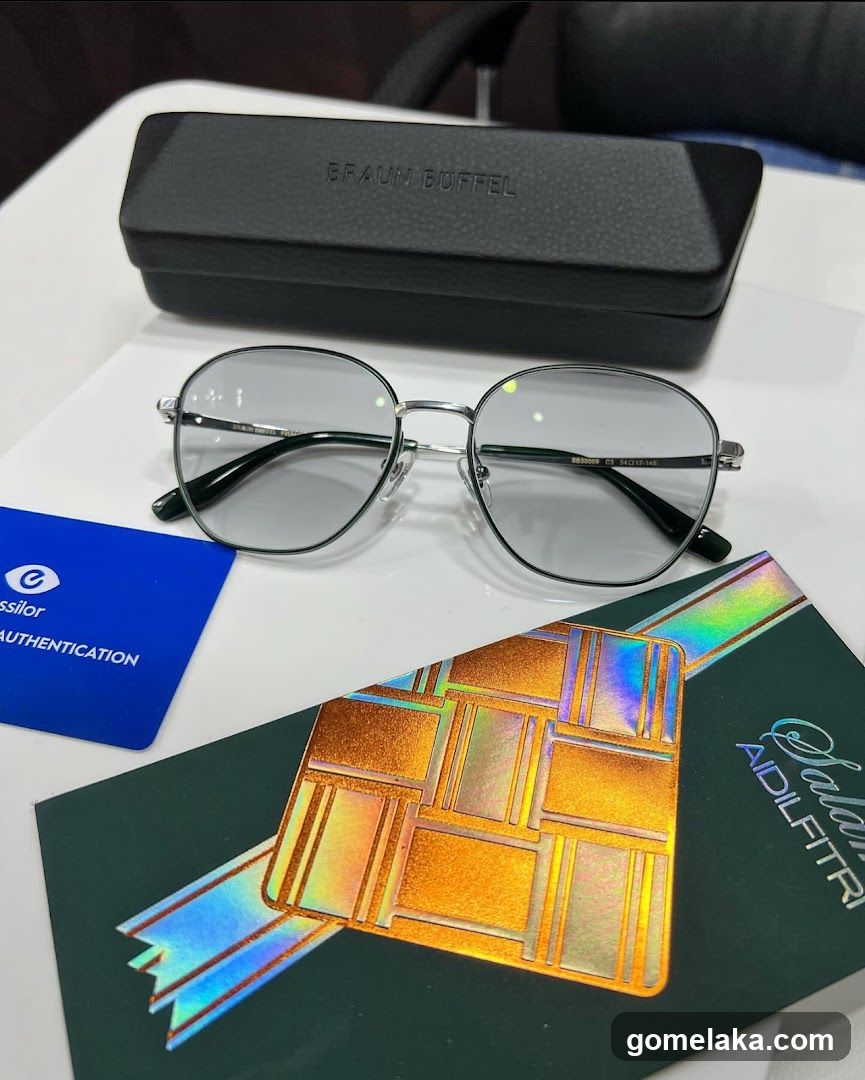 Braun Buffel Glasses Display