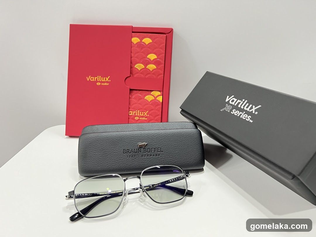 Varilux and Braun Buffel Eyewear Display