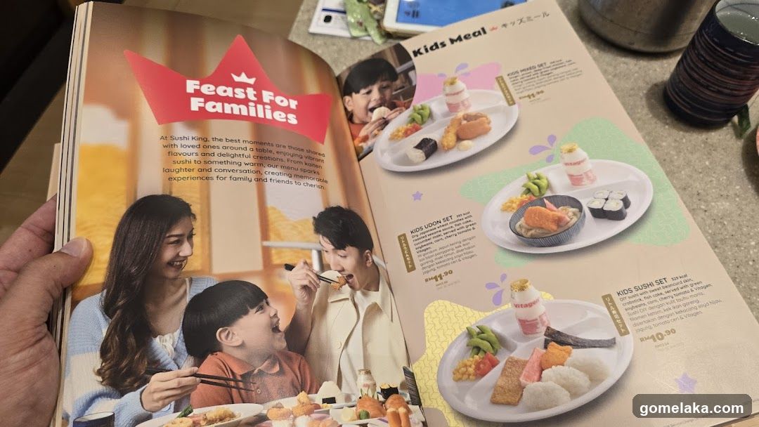 Sushi King Kids Meal Menu