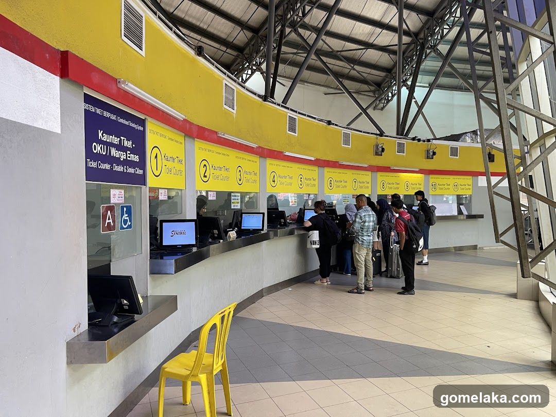 Ticket Counter Area